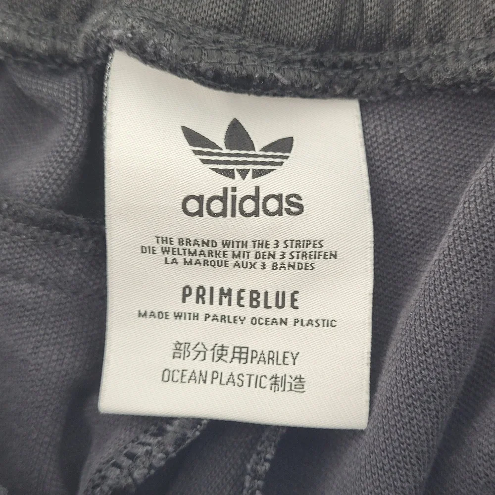 Adidas Primeblue Track Pants Mens XS‎ Black White SST Adicolor H09115
